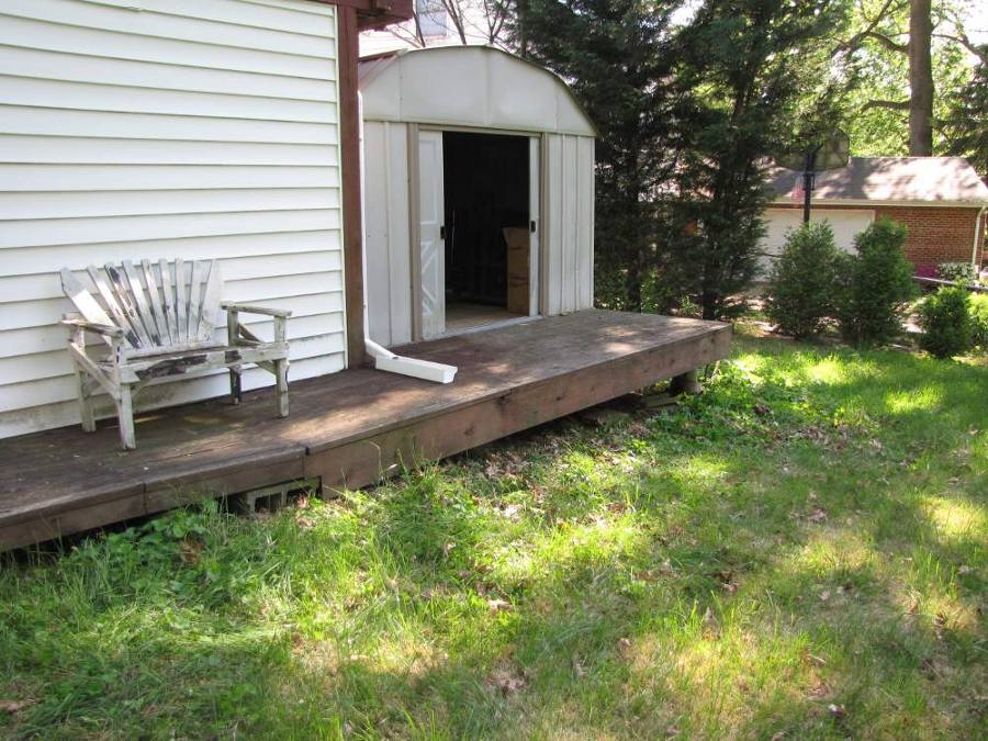photo of backyard shed